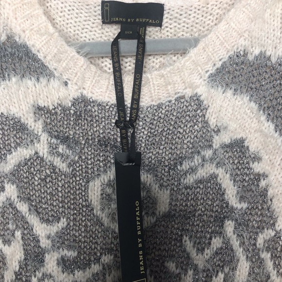 NWT I Jeans by Buffalo Sweater Blush Pink size Small - Picture 4 of 7